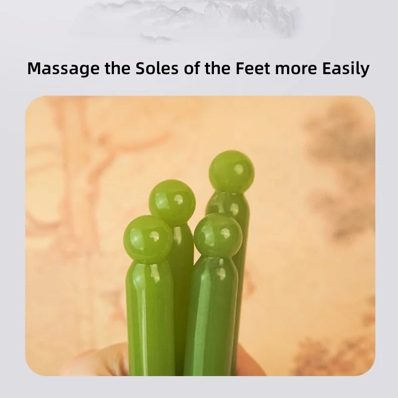 Face Massager Tool Massage Wand Acupoint Pen Acupressure Stick Whole Body Neck Traditional Relax Foot Massage Reflexology Stick