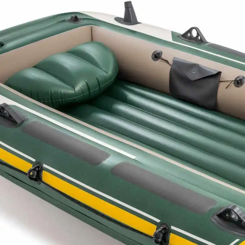 Intex 68351Sport Series Inflatable Boat Seahawk 4 Set Seahawks