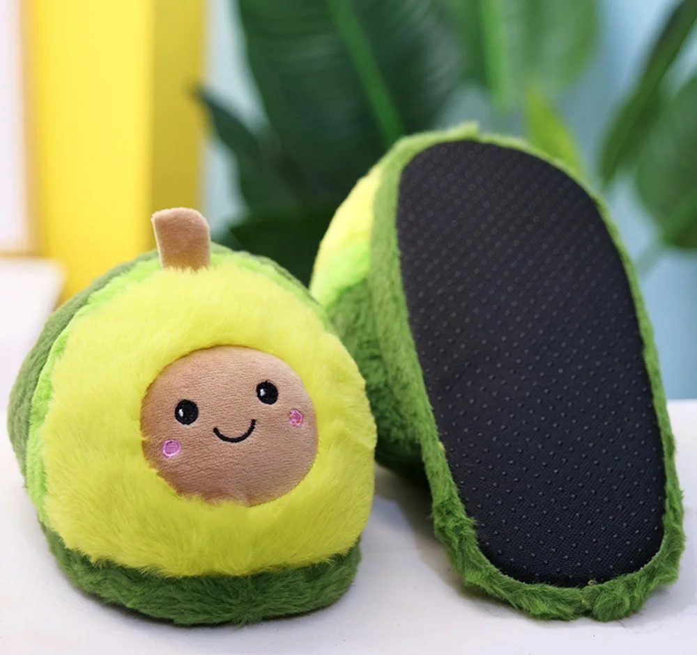 Тапочки с авокадо Zakka