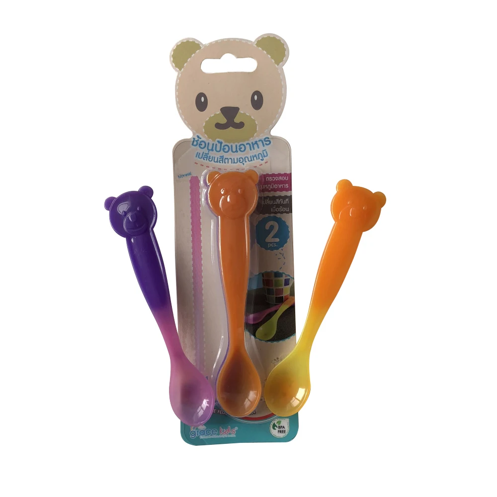 OEM Thermochromic Ice Cream Cold Sensitive Color Changing Spoon