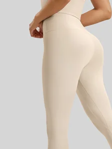 Women's Sports Pants High-Waisted Yoga Pants with Butt-Lifting Effect Tummy Control and Slimming Fitness Leggings Paints