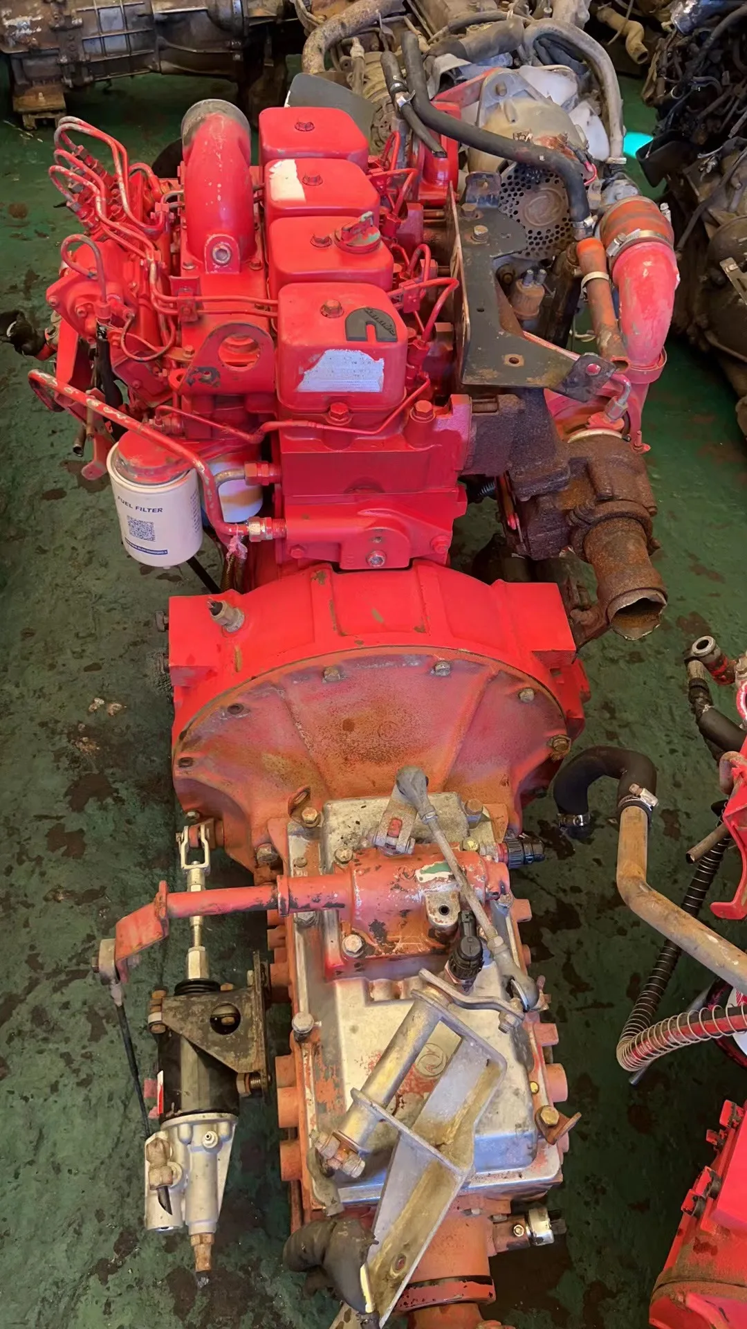 Genuine Original Cumminss Used Engine 4bt 3.9l With Transmission For ...