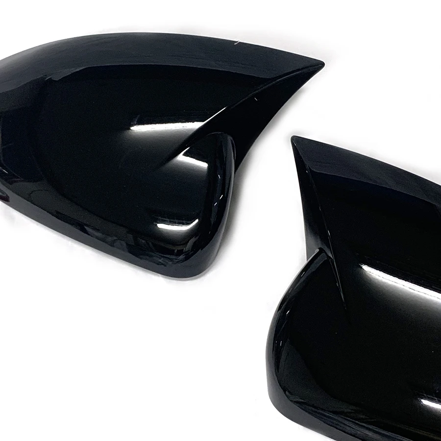 product pair ox horn style rearview mirror cover caps for chevrolet cruze 2009 2010 2011   2012 racing sports style car body accessories-9