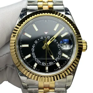 New Classic Stainless Steel Men's Mechanical Watch Fashionable High-quality Brand Business Automatic Luminous Waterproof Watches