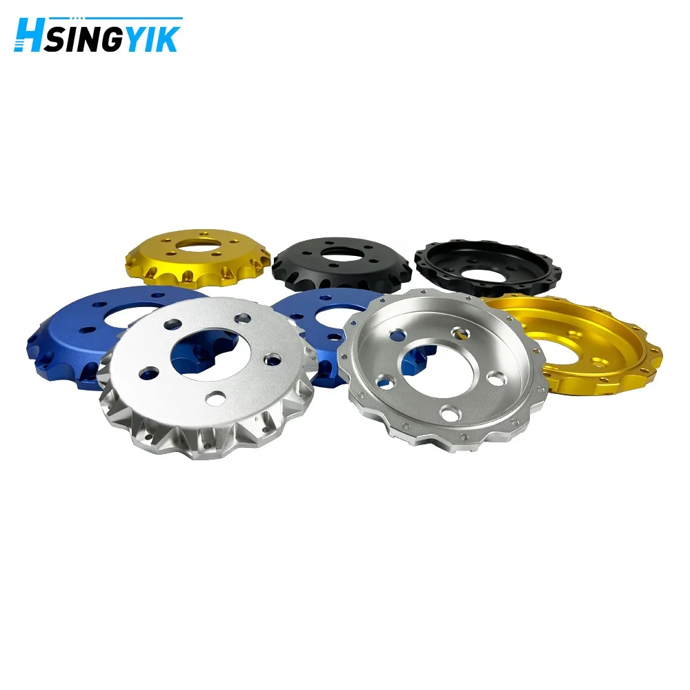 Car Aluminum Alloy Steel Mounting Bell Brake Center Hat Bell Hub for Floating Brake Disc