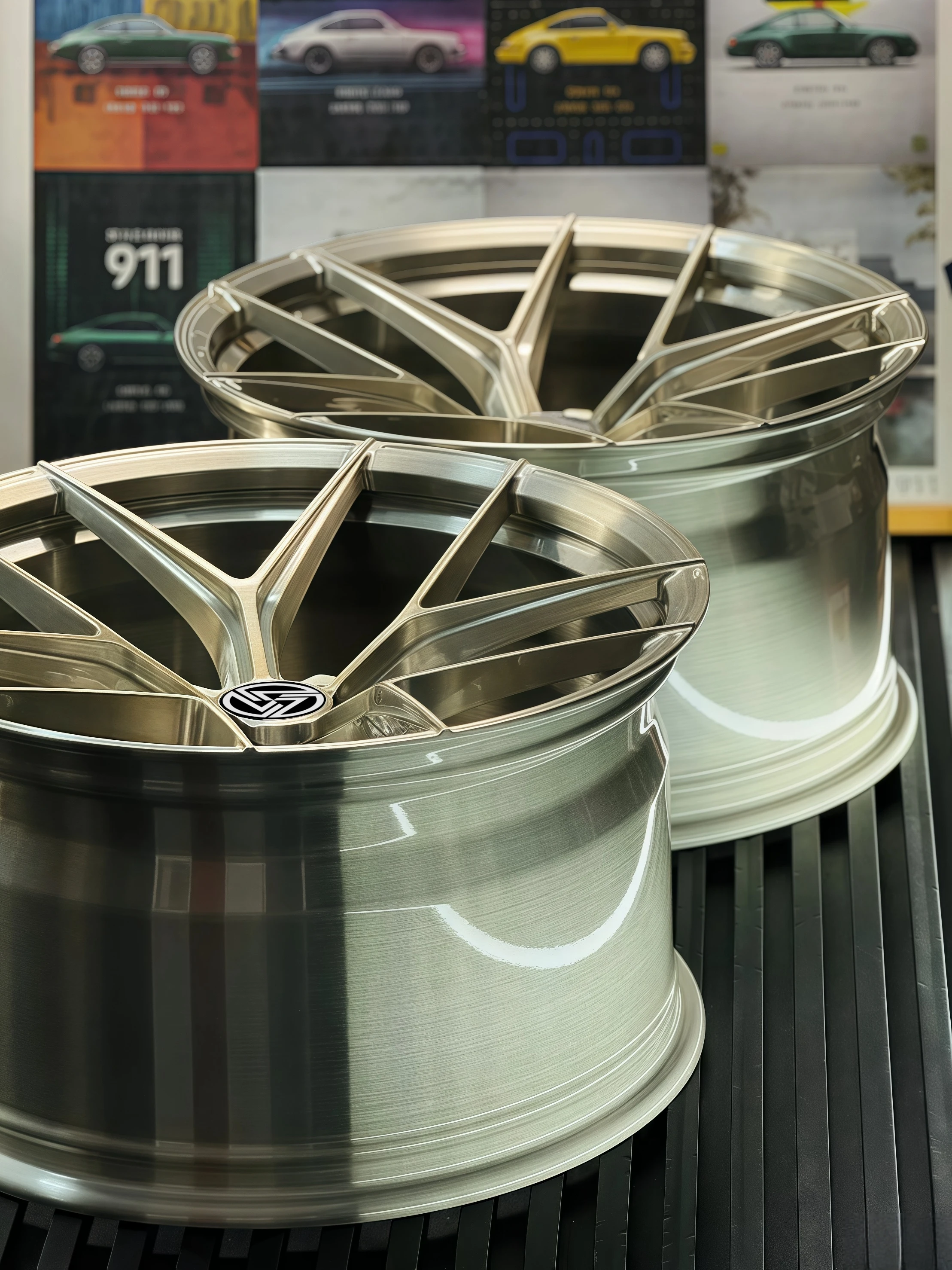 XINLAI Custom Deep Concave Brushed Polished 1 Piece 5X120 5X112 5x114.3 18 19 20 21 Inch Alloy Forged Wheel for Racing Car Wheel - Image 3