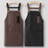 Black+Coffee color canvas adjustable strap