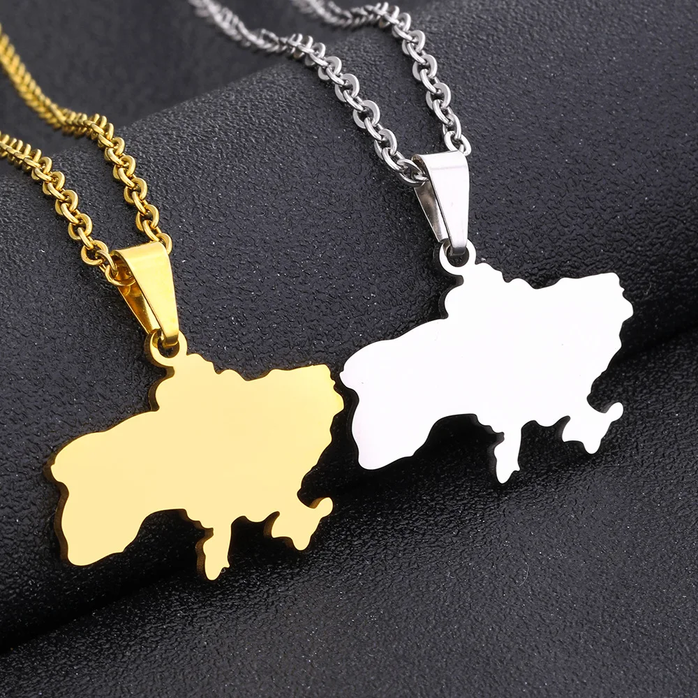 Map Necklace
