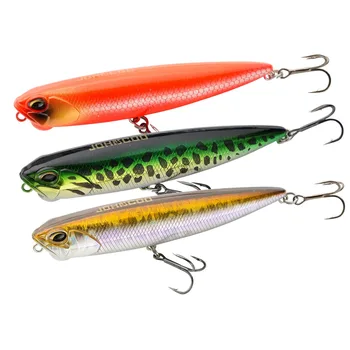 Cheery High Quality 65mm 14g Pencil Bionic Plastic Lure Sound Bead Artificial Bait Minnow Fishing Lure Fishing Hard Lure with Ho – Minnow – view 4
