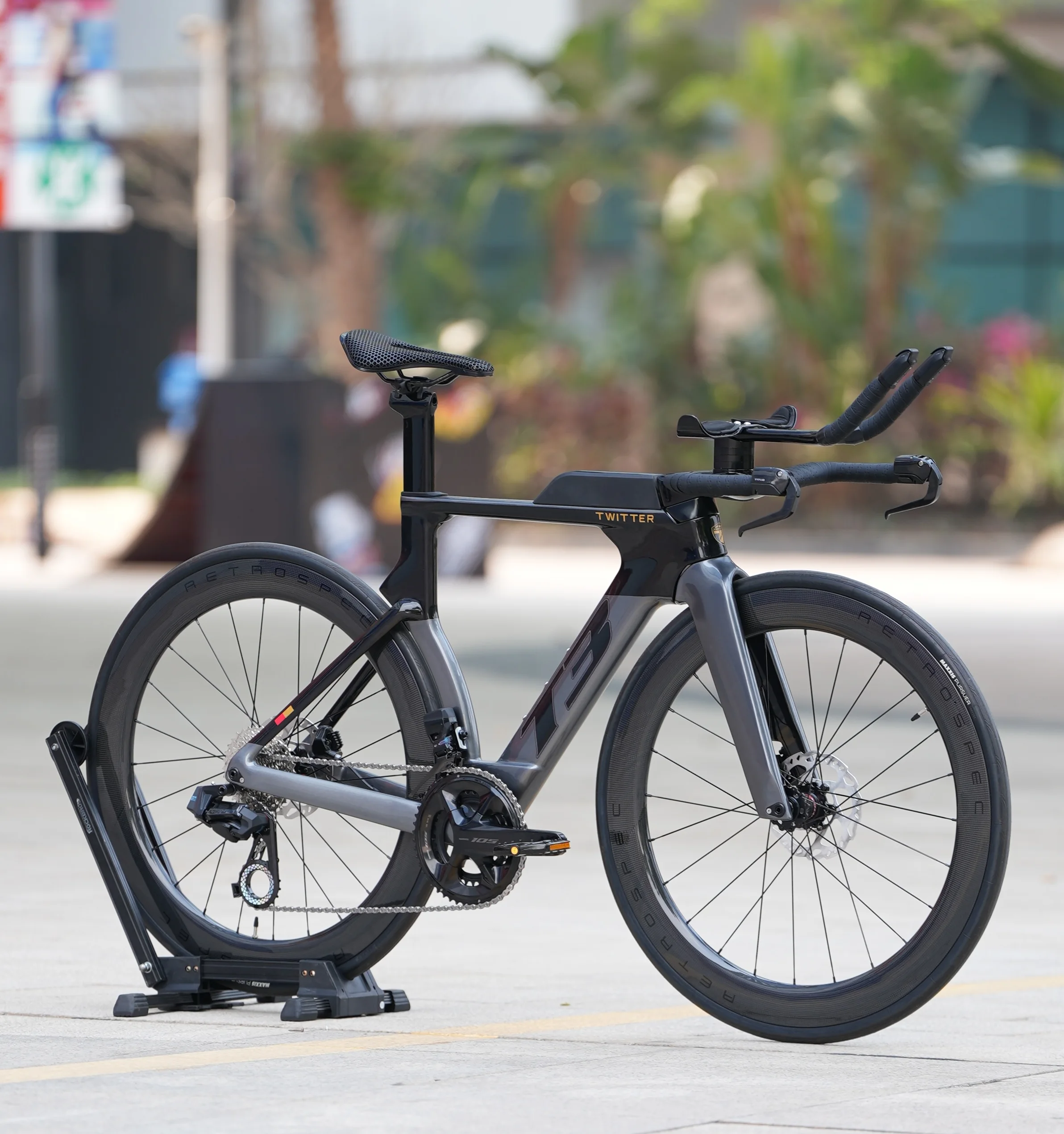 TWITTER T3トライアスロンTT自転車700Cフルカーボンロードバイク