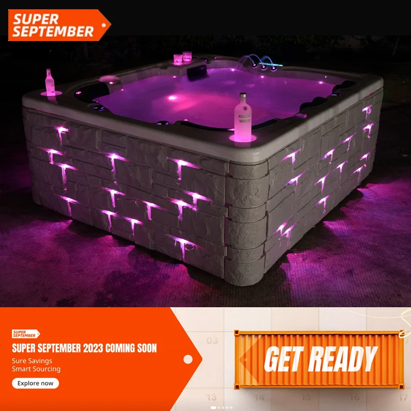 No chemical Chlorine Jacuzzi Outdoor Spa and Swimming Pools Product