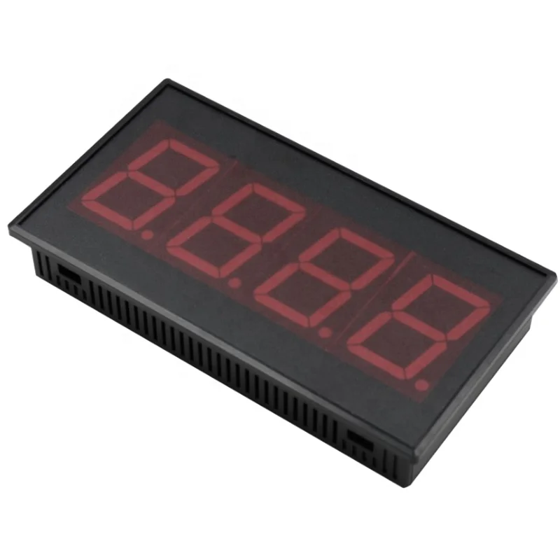 Custom Industry  LED Display Module Analog 0-10V 4-20mA MODBUS RS485 RS232 1.8 Inch 4-Digit LED Digital Tube Display