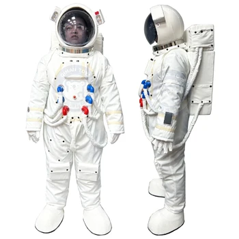 Qiman Custom CE spaceman astronaut helmet space suit mascot costumes For sales