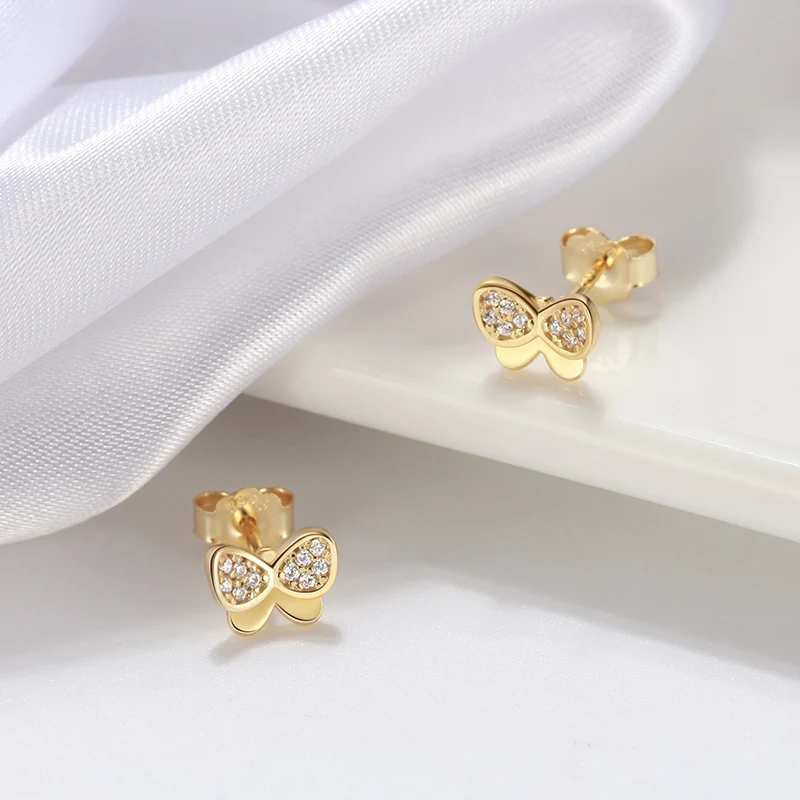 4 Paia Orecchini A Cuore In Argento Sterling 925: Set Oro Rosa Piccoli Orecchini A Perno Per Donna E Ragazza (4mm, 5mm, 6mm, 7mm) Con Scatola Regalo