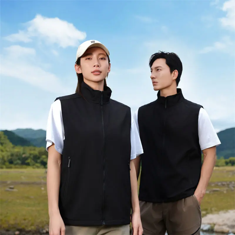 Жилет унисекс для мужчин и женщин с логотипом на заказ