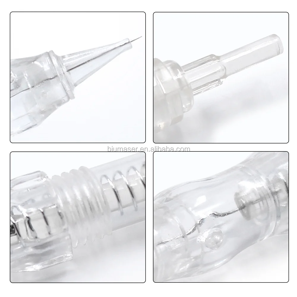 Popular Professional BMX Cartridge Needles Biomaser Screw Eyebrow Ez Tattoo Needle Cartridges