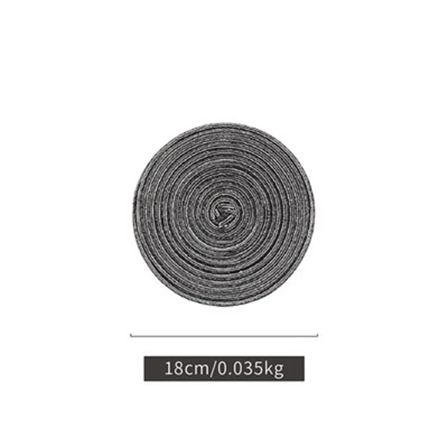 Japanese Handmade Kitchen Accessories Insulation Pads Table Plate Mat Coaster Thick Wove aperçu 13