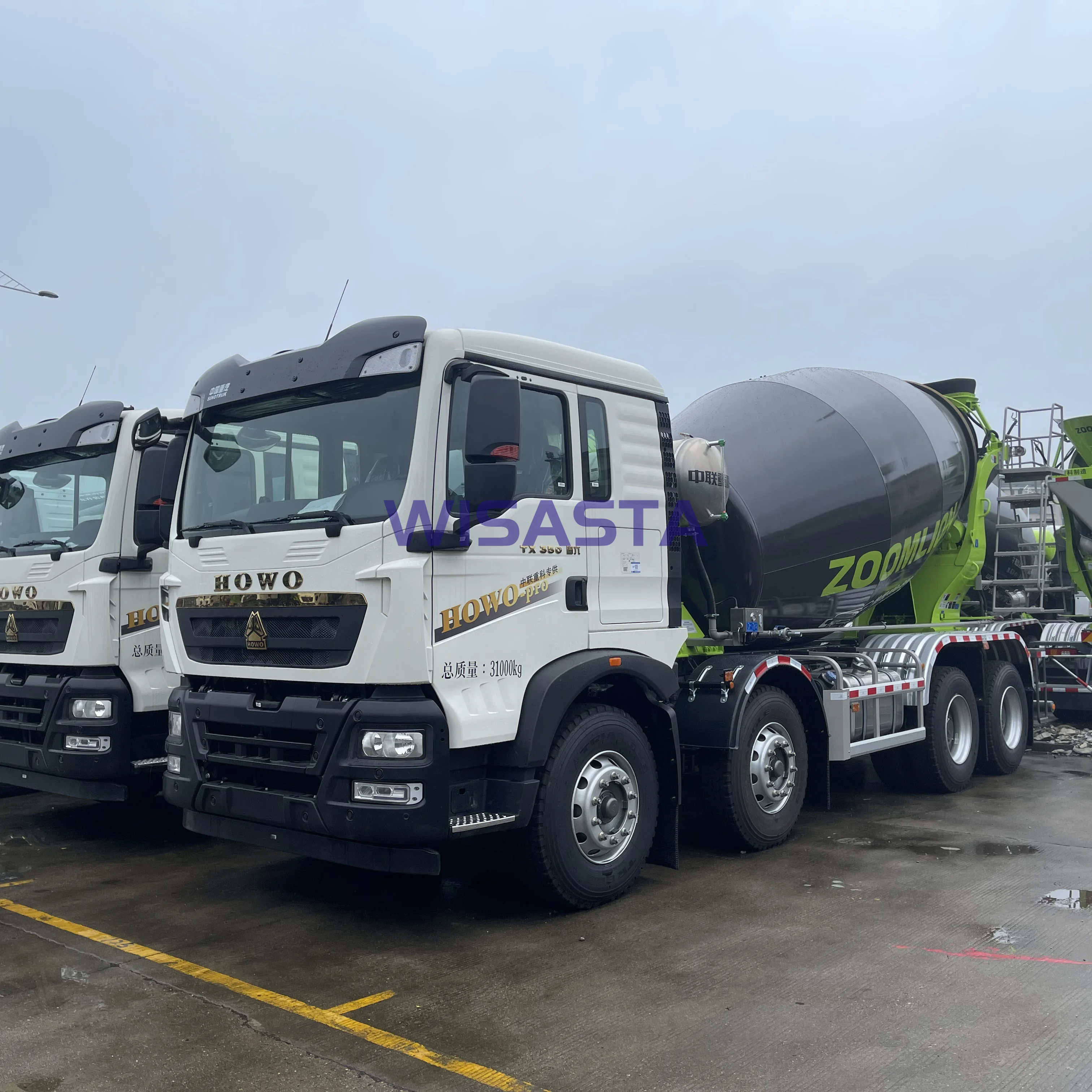 2024 Howo Chassis High Power Engine Mobile Drum Ready Zoomlion Concrete