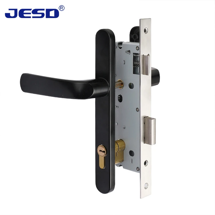 Stainless Steel Cover Security Mortise Door Locks Aluminum Door Handle Lock