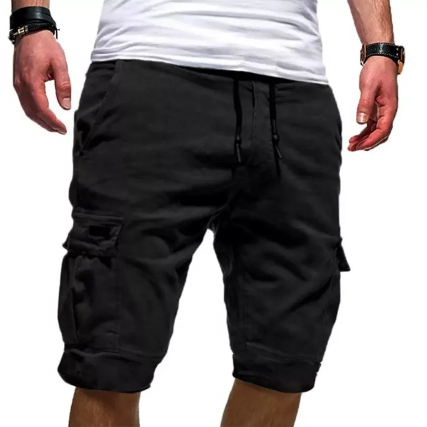 Wholesale Apparel stock Cargo Summer Shorts Jogger Solid Color Of Short Casual Comfortable Shorts Outdoor Shorts For Men281_voghion.com