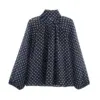 Pois blu navy