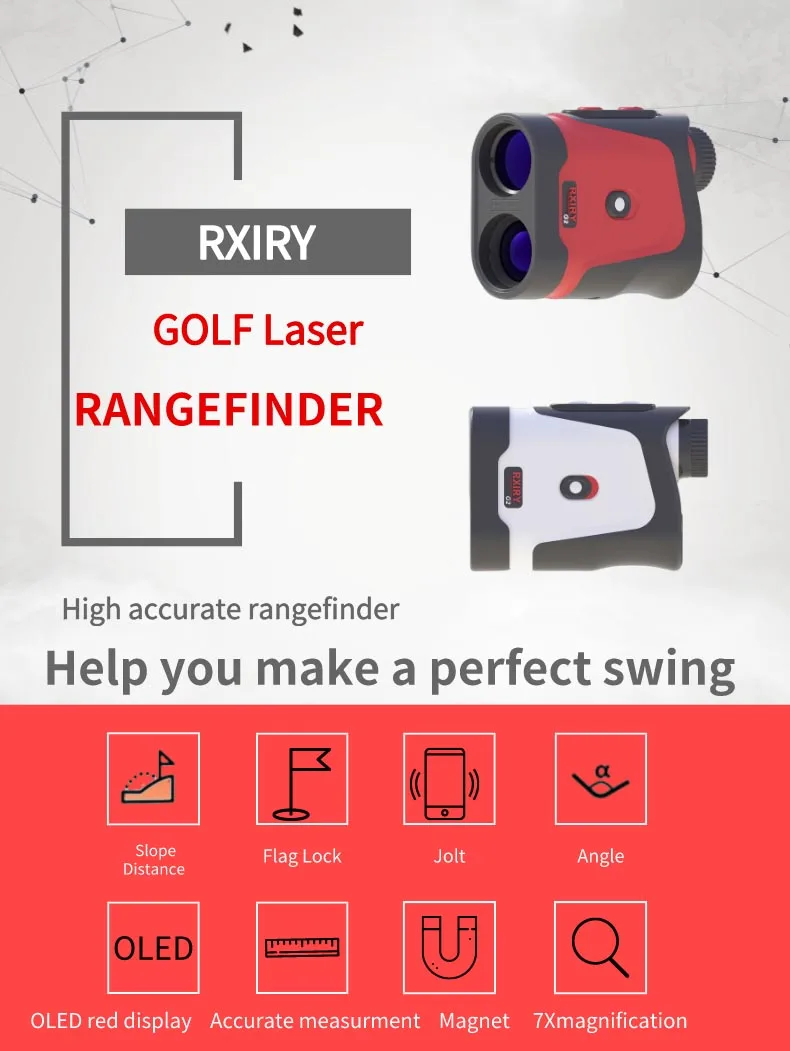 Waterproof Ip54 Laser Rangefinders With Bluetooth And Gps Function