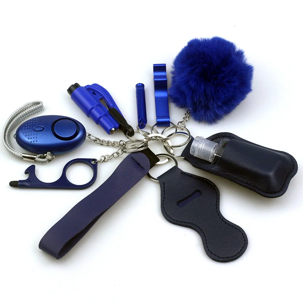 Cheap Self Defense Keychain Set Women Alarm Girl Security Protect Alert