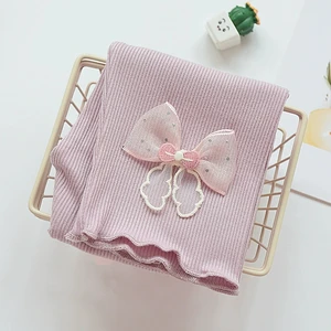 Wholesale Cotton Plain Baby Kids Girls Leggings Solid Color Children Soft Leggings Pants