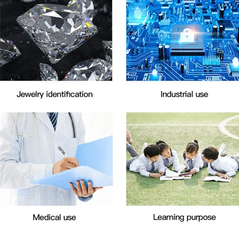 USB Electronic Microscope 3 in 1 1000X Compatible HD Digital Microscope With Android Windows Mac