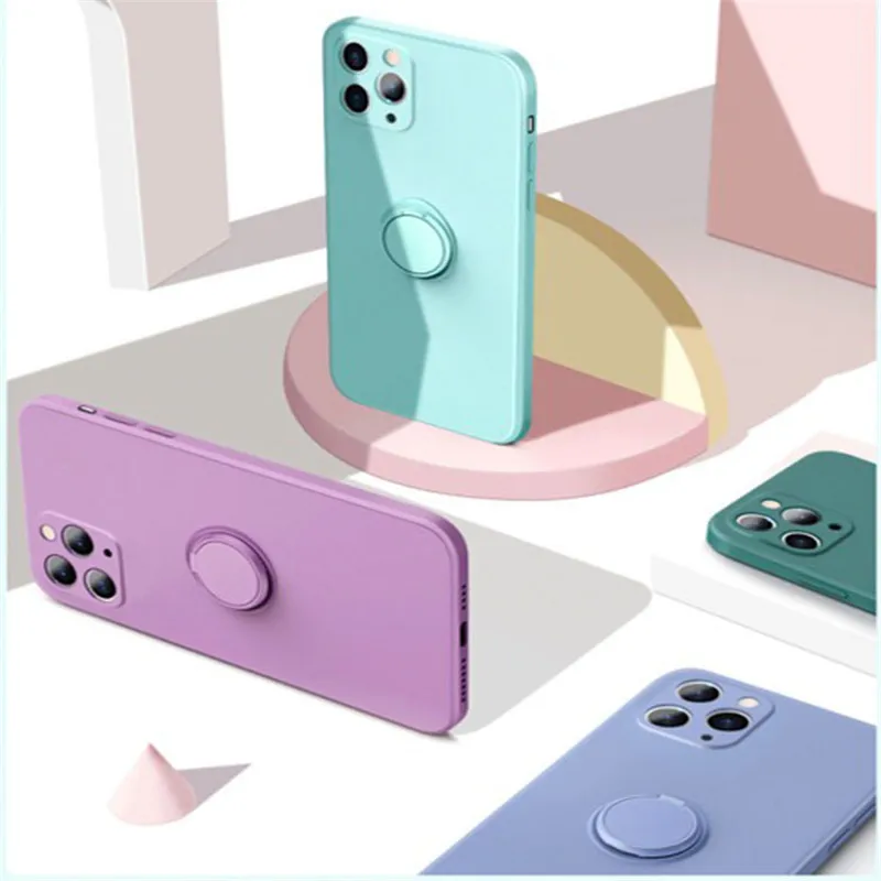 Wholesale Luxury Brand Pink Luxury Square Phone Case Designer Smart Waterproof Phone Case For IPhone 11/12  pro max