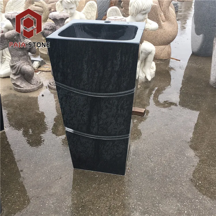 product outdoor natural granite stone pedestal sink bathroom countertop-5