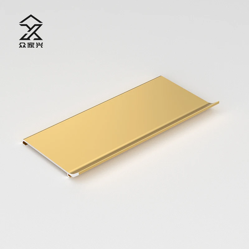 Premium Decoration Flooring Baseboard Metal Floor Aluminium Skirting Boards manufacture