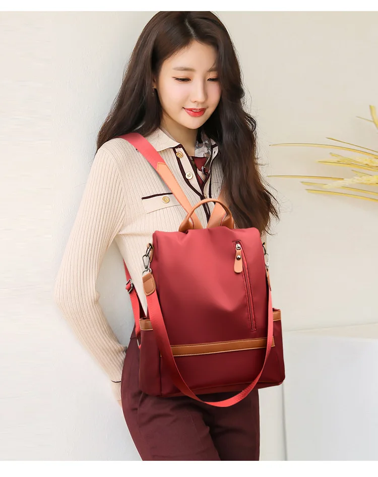 Multipurpose Convertible Satchel Backpack Purse  display picture 1