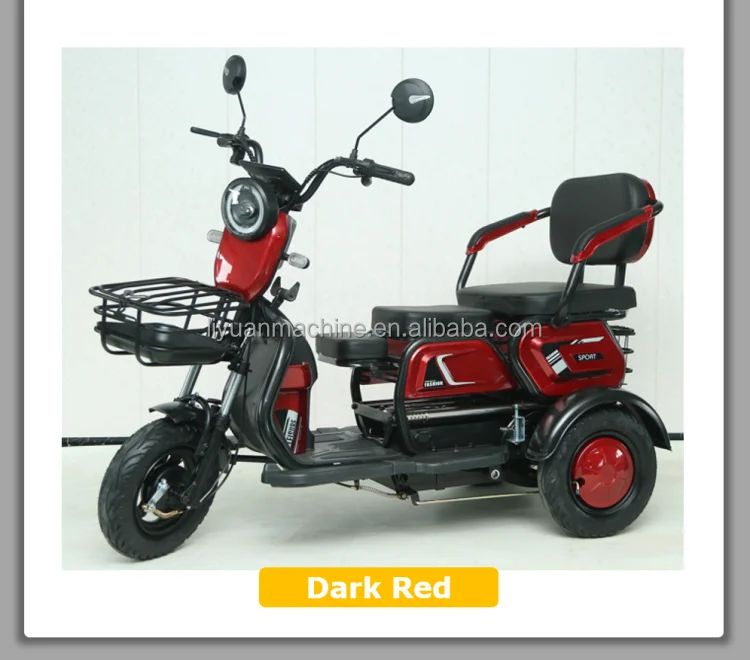 Y3-XK Electric Vehicle Electric Tricycles Cargo Tricycle Electric 3 Wheel Electric Scooter 48V Eec E Trike 3 Wheel Adults Open