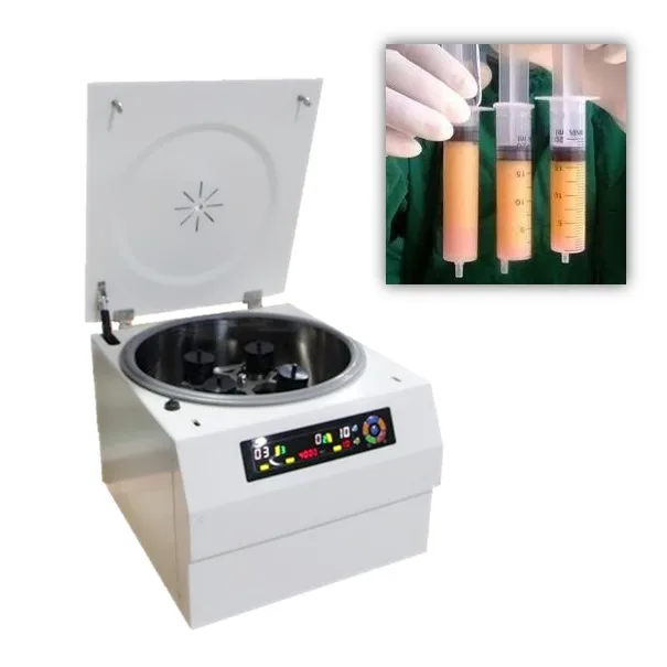 High Quality Stem Cell Fat Transfer Centrifuge for 20cc 50cc Syringes Lipo Suction Treatment Beauty Clinic Use