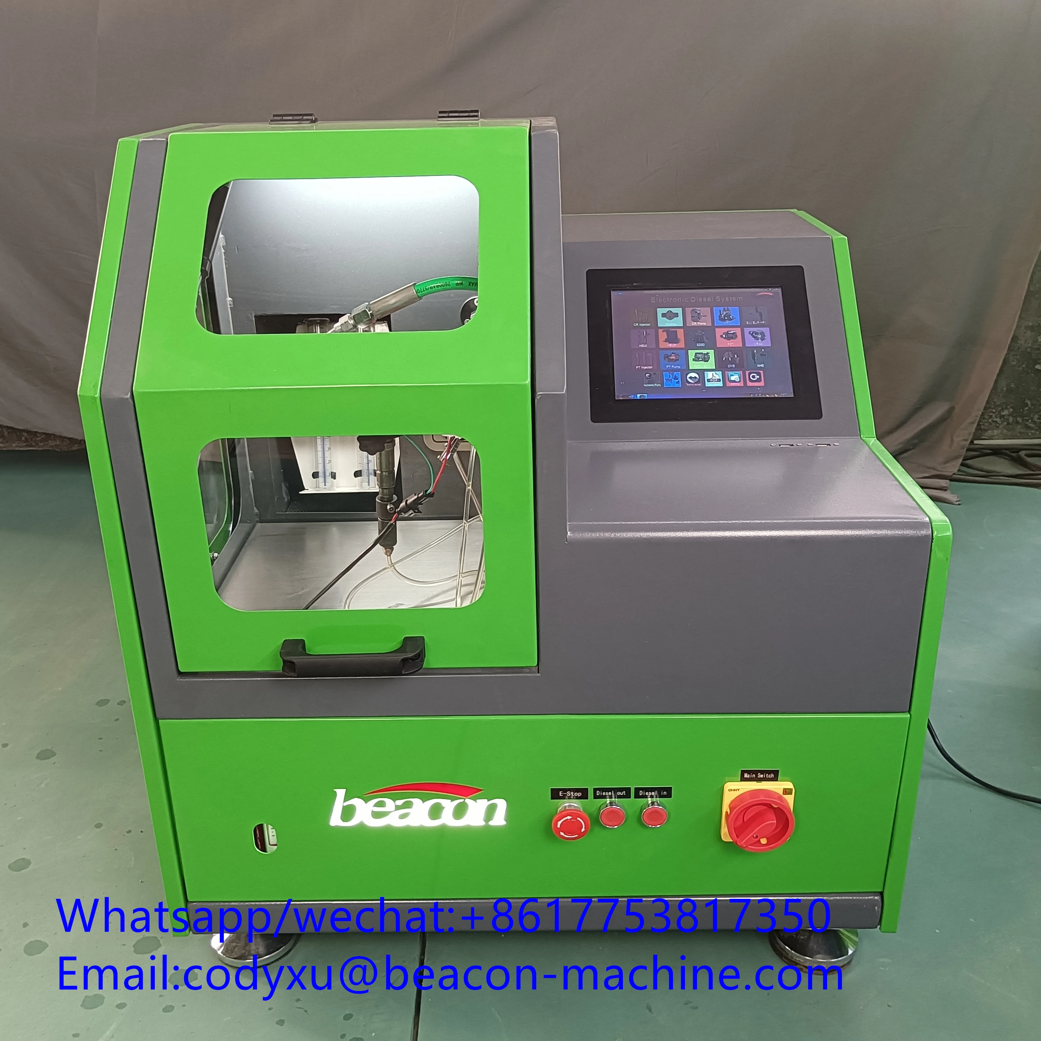 Beacon Eps208 Nts206 Coding Injector Test Bench Beacon Common Rail Test