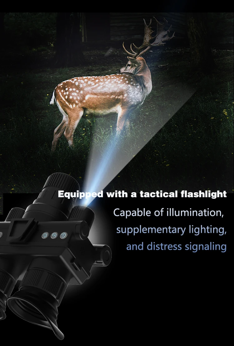 Z9157 4K UHD Tactical Night Vision Goggles - 40MP, 8X Zoom