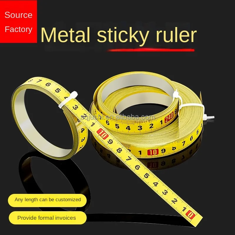 Self Adhesive Tape Measure Workbench Ruler, for Work Drafting Table  Woodworking Left to Right 4M 