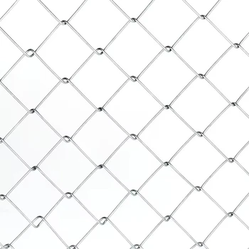 8ft Chain Link Fencing For Defense Household Type Black Chain Link Fence Net For Garden Field Farm Animal
