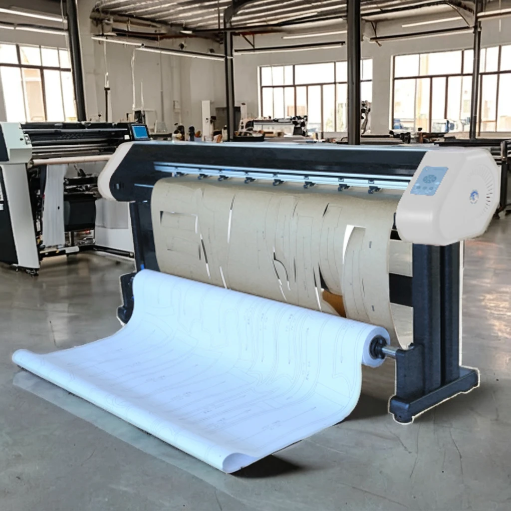 Alibaba.com: HJ1800 1800mm working area apparel inkjet plotter with ...