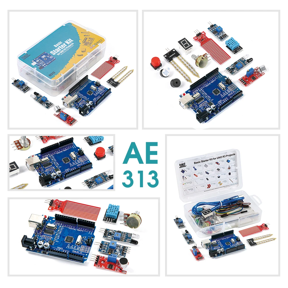 Robotlinking Basic Starter Kit Learning Kit with Tutorial for Arduino UNO R3