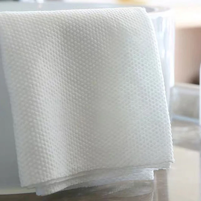 Private Label Hotel White Disposable Big Size Shower Bath Towel for Travel