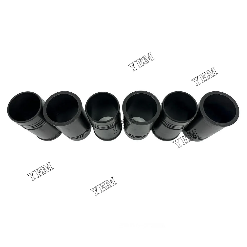 For Komatsu 6D125 Cylinder Liner 6150-21-2221 Engine Rebuild Kit 6