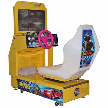 Best selling Coin Operated Kids Racing Car Game Machine Outrun Arcade Amusement Games Kids Game Machine Mall Kids arcade machine