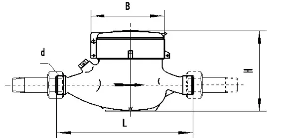 meter drawing
