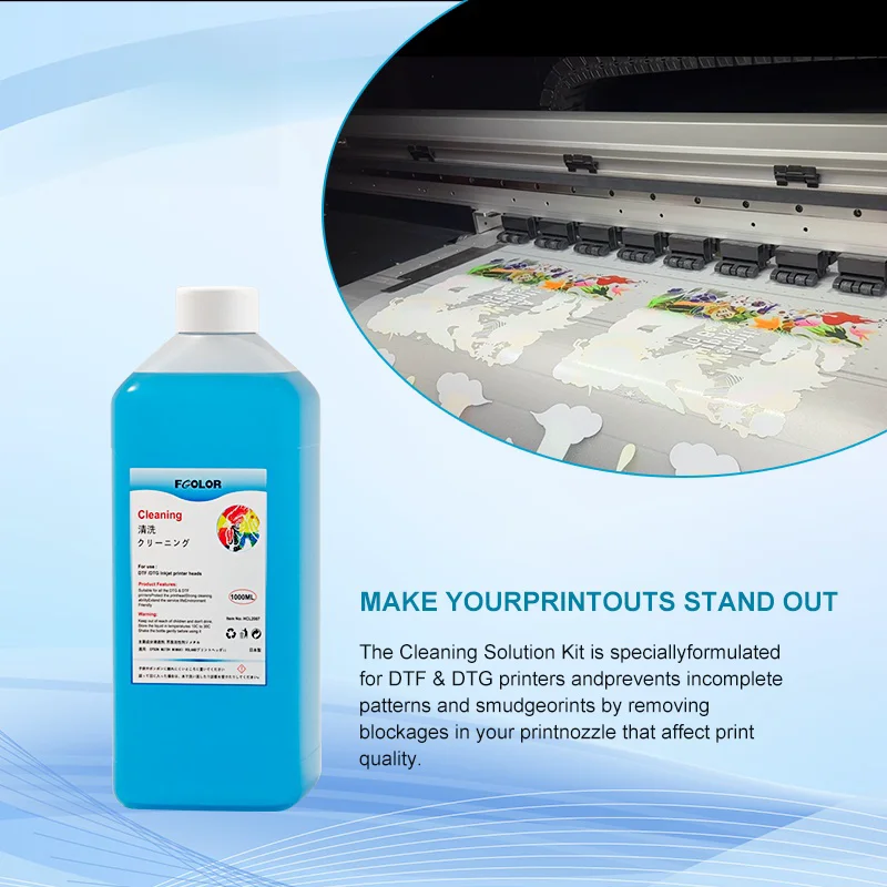 Dtf Head Cleaning Solution For Direct To Transfer Film Printing Ink Liquid For Dtf Ink Printer 1780