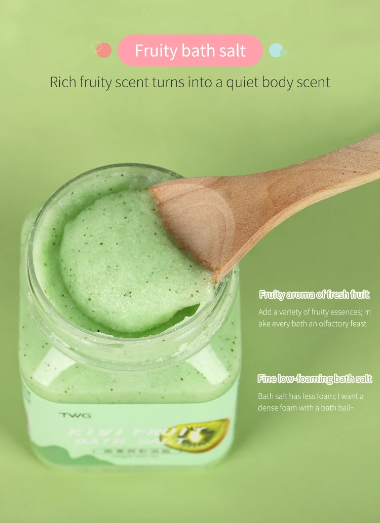 Twg Exfoliating Body Scrub Wholesale Vegan Skin Whitening Moisturizing Mango Blueberry Kiwi