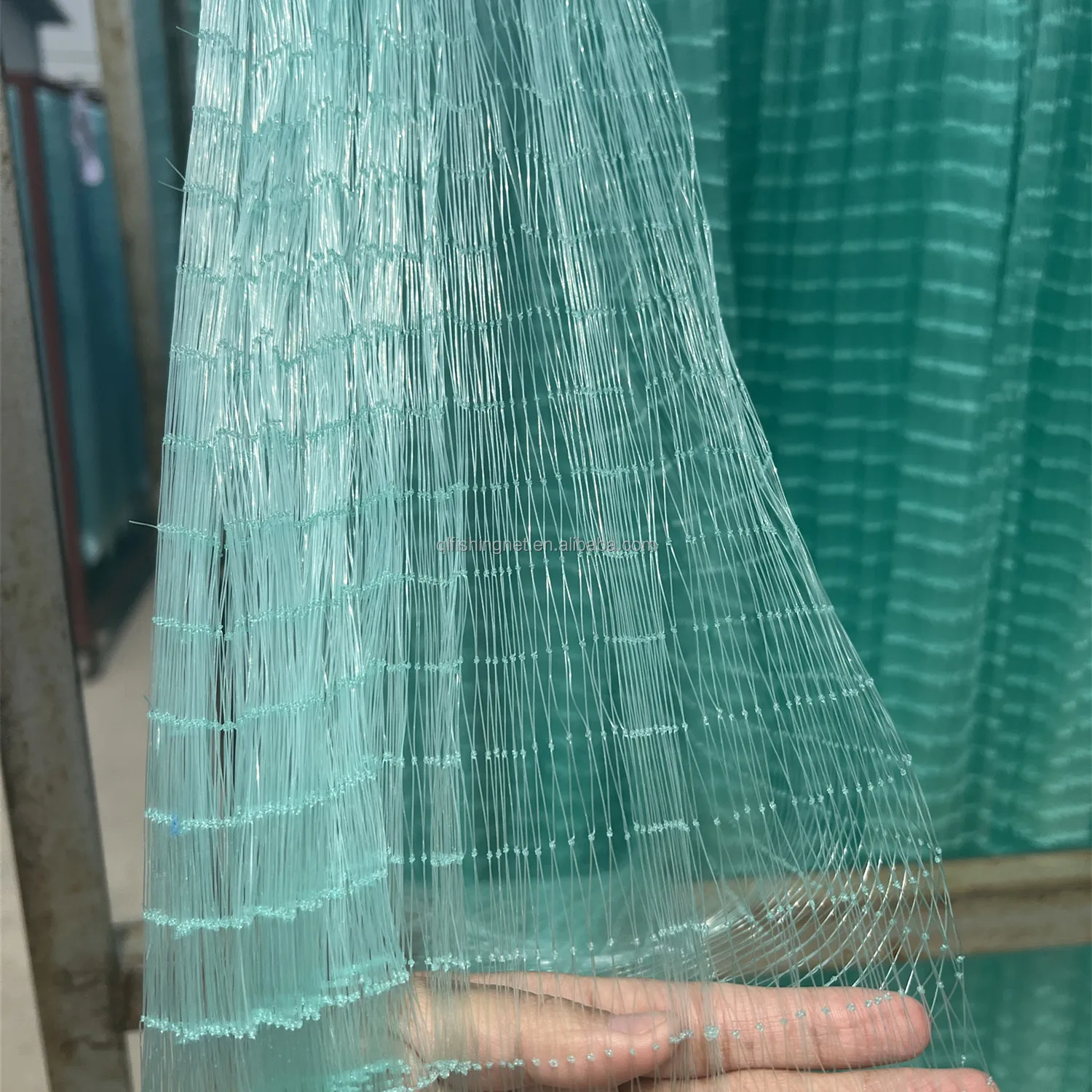 0.23MM 2inch 100YDS Nylon Mono Fishing Net YOKO Green Gill Net 0.23MM 2inch 100YDS Nylon Mono Fishing Net YOKO Green Gill Net