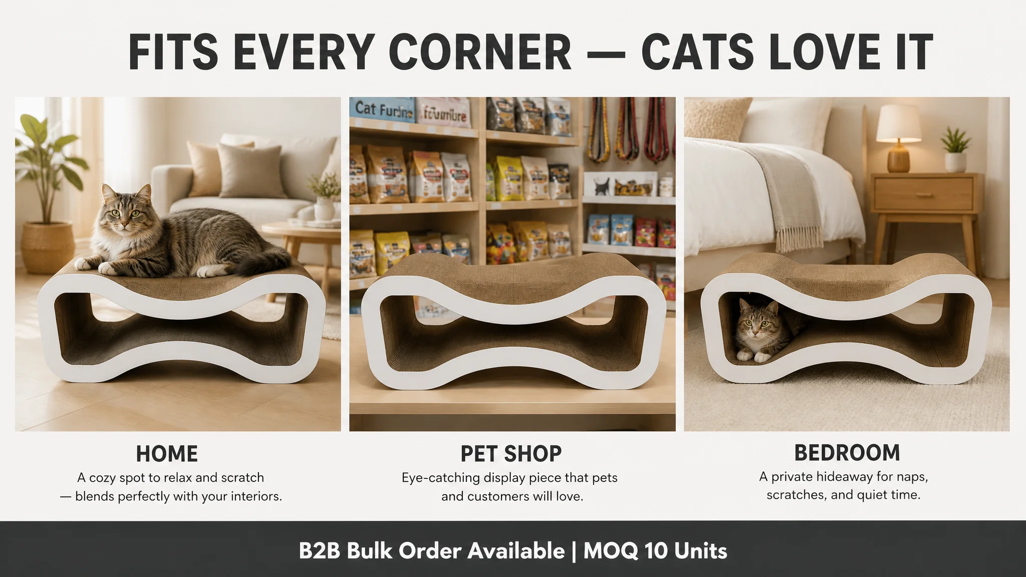 Large 8 Piece Durable Cat Scratching — Product details 2