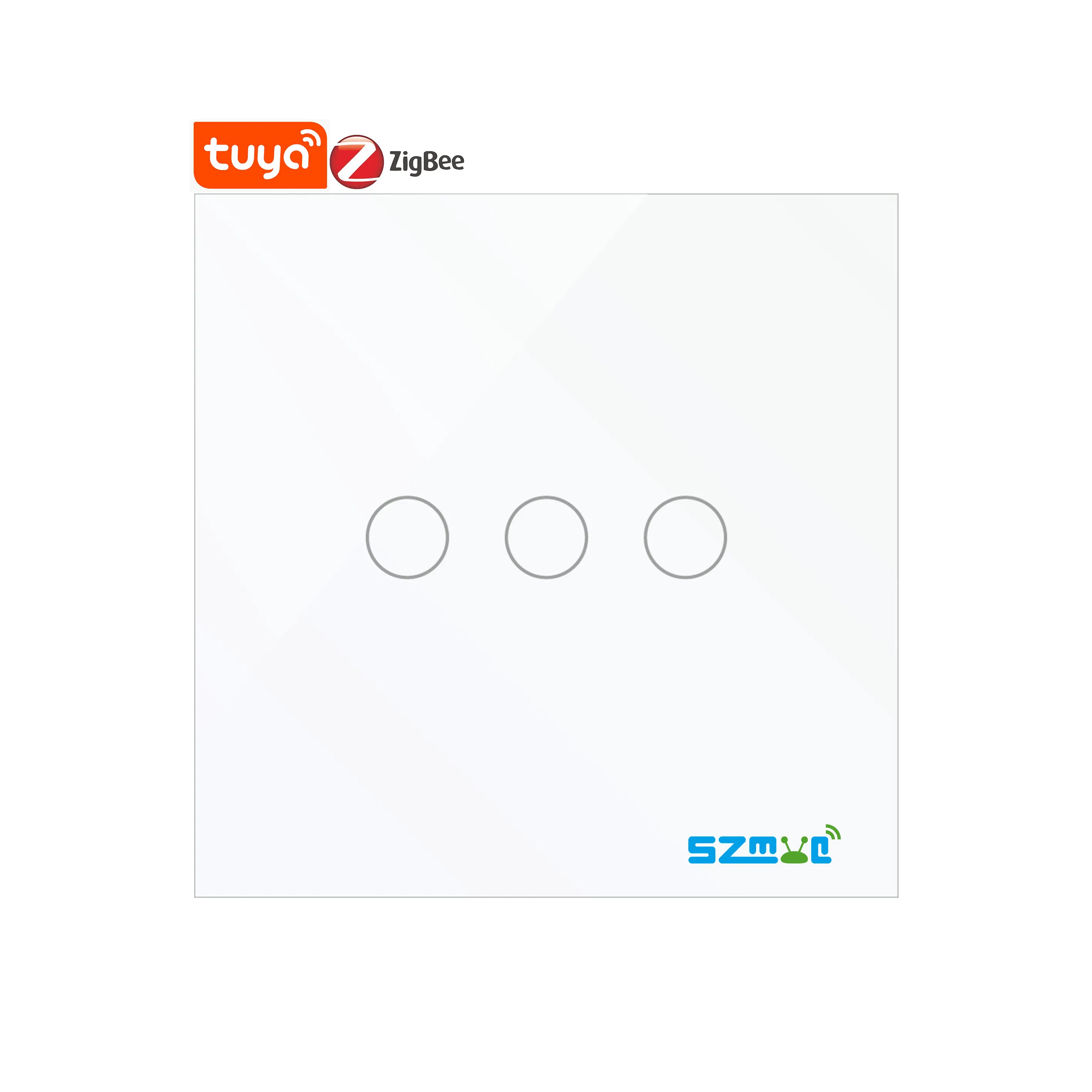 Smart home hotel 1/2/3/4 gang tuya phone wifi wireless control zigbee light Wall smart Switch - Famidy.com